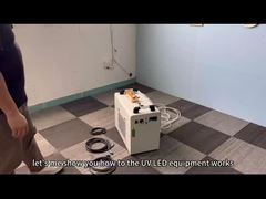 OEM ODM 365nm 395nm Водное охлаждение Высокопроизводительная ламповая машина для ультрафиолетового светодиодного отверждения чернил