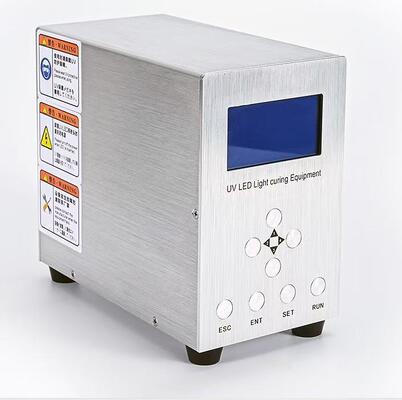 UV LED Spot Curing System Four Channel 365nm Precision Optical Fiber Connector Epoxy Curing 20000 Hours