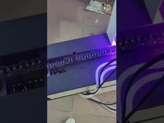 УФ-конвейерная машина без выброса ЛОС 395 нм 365 нм с водяным охлаждением Демонстрация