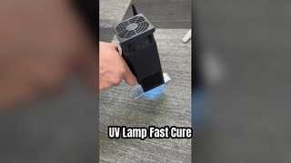 Ручная УФ-лампа 60 Вт, 395 нм, умный ремонт смолы и портативное светодиодное отверждение